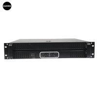 Amplificateurs audio de scène professionnels haute puissance FP800 2*400W avec boîtier métallique pour spectacles sonores en direct, systèmes d'équipement DJ