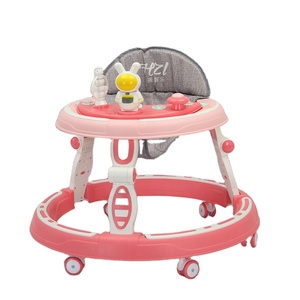 Trotteur pliable en tissu peluche Hai Zhi Le pour bébé et tout-petit, avec poignée, anti-jambes en O, anti-basculement, aide à la marche pour 6-18 <span class=keywords><strong>mois</strong></span>, anti-chute - Product Image 4