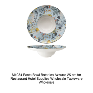 Tazón para Pasta Botanica Azul, 25 cm de Diámetro Interior, 12 cm, M1934 - Product Image 2