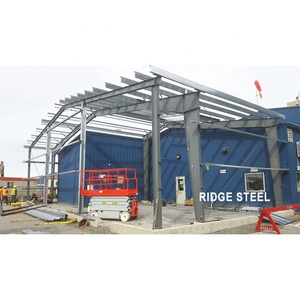 Abri de stockage extérieur Abri de garage d'<span class=keywords><strong>atelier</strong></span> écologique Hangars modernes préfabriqués à cadre en acier Studio d'artiste bureau TKA - Product Image 4