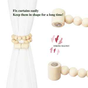 Commercio all'ingrosso prezzo di fabbrica <span class=keywords><strong>in</strong></span> <span class=keywords><strong>legno</strong></span> magnetico tendina titolari ganci Clip per l'home Office - Product Image 6