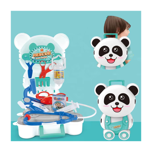 Sac à dos en forme d'animaux pour enfants, éducation précoce pour la maison, jeux de rôle, médecins, Kit de cuisine, jouet de déguisement préscolaire - Product Image 1