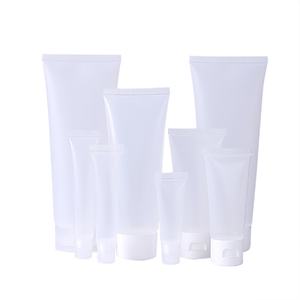 Tubos Suaves de PE de Alta Calidad de 15ml 20ml 30ml 50ml 100ml, Tubo Transparente para Crema Exfoliante, Envase para Limpiador Facial y Crema de Manos - Product Image 1