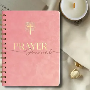 Xoắn ốc máy tính xách tay cá nhân được thiết kế A5 Tạp Chí máy tính xách tay tùy chỉnh thiết kế lót Máy Tính Xách Tay Cá Nhân 180 ngày da cầu nguyện Tạp Chí - Product Image 6