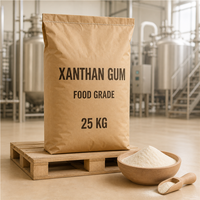 Gomme xanthane en poudre, ingrédient de contrôle de la viscosité pour additifs alimentaires, emballage personnalisé, stock local aux États-Unis, vente en gros