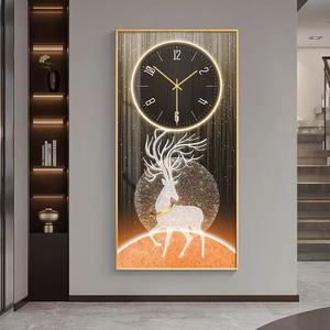 Hiện Đại <span class=keywords><strong>S</strong></span>áng Tạo Nhựa Trang Trí Đồng Hồ Retro Đồng Hồ Hoạt Cảnh Nhà Đồng Hồ Tối Giản Đồng Hồ Cho Nhà Tường Nghệ Thuật Hành Lang - Product Image 3