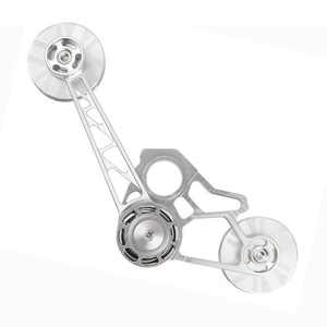Tendeur de chaîne de vélo pliable en alliage d'aluminium aéronautique, guide 10T, réglage de la vitesse du dérailleur pour vélos pliants Brompton - Product Image 5