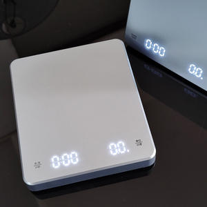 Báscula de cocina electrónica recargable por USB de estilo italiano, temporizador automático inteligente, División de pesaje de café y alimentos, 1g - Product Image 3