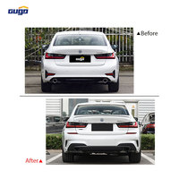 Kit de Carrocería GUGO G20 PP de Plástico Estilo M Sport para BMW Serie 3 G20 G28 2020-2022, Parachoques Delantero y Trasero, Faldones Laterales, Rejilla
