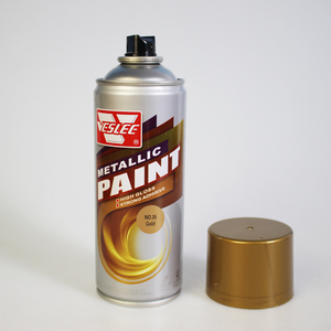 <span class=keywords><strong>Film</strong></span> de peinture complet non toxique de haute qualité 450ml peinture en aérosol or mat - Product Image 2