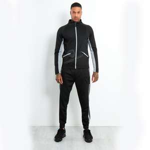 Survêtement 100% coton écologique pour hommes, vente en gros de survêtements avec capuche, ensemble Tech Fleece Jogging Suit 2 pièces - Product Image 3