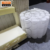 Unité de ressorts ensachés en gros, ressorts individuels, base en acier durable, remplacement de matelas de luxe sectionnel, lit, canapé, personnalisé