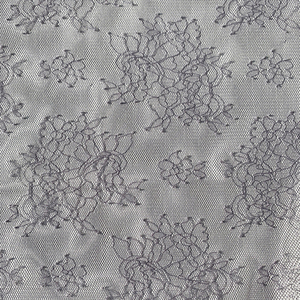 Tela de encaje blanco 100 poliéster para boda, diseño delicado, en línea - Product Image 3