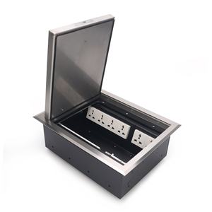 Systèmes de boîtes de sol robustes pour l'alimentation et les données, étanches IP66, avec prises dissimulées pour sols surélevés - Product Image 3