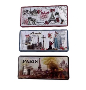 <span class=keywords><strong>Paria</strong></span> Großhandel Zinn Kühlschrank Magnet Rechteck Souvenir Tourismus benutzer definierte Kühlschrank Magnet für zu Hause Zimmer Küche Dekor - Product Image 2