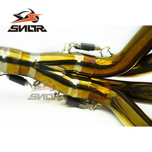 SNOR vente en gros silencieux en alliage de titane doré tuyau d'échappement <span class=keywords><strong>sport</strong></span> modifié pour KAWASAKI <span class=keywords><strong>Z900</strong></span> - Product Image 3