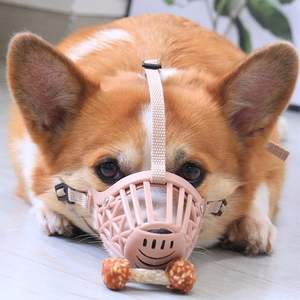 물림 방지 짖음 방지 개 입마개 통기성 조절 가능 씹기 방지 친환경 플라스틱 클래식 야외용 경량 내구성 - Product Image 4