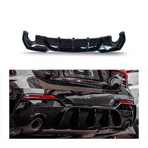 Pour <span class=keywords><strong>BMW</strong></span> Série 4 G22 G26 2021-2025 MP Diffuseur arrière avec paquet <span class=keywords><strong>M</strong></span> Pare-chocs en fibre de carbone <span class=keywords><strong>noir</strong></span> brillant Assurance qualité - Product Image 6