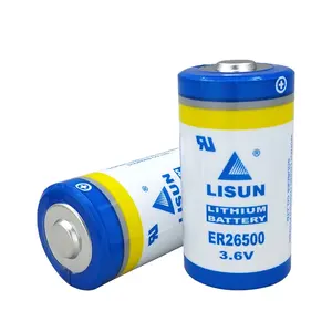天然ガスメーター用カスタマイズリチウム電池ER26500 3.6V Cサイズ
