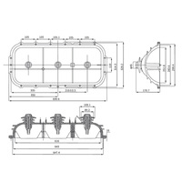 Interruptor de Corte de Carga SF6 FLN36-12 12KV 630A, 3 Posiciones, Aislamiento Epoxi, LBS CN ZHE para Unidad Principal de Anillo (RMU)
