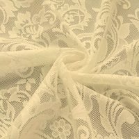 Voilage XinLan en dentelle ajourée à motif floral, bord festonné, passe-tringle, blanc, style vintage, pour fenêtre en baie, filtre de lumière