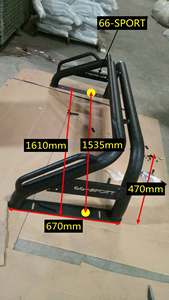 Barre roulante universelle en acier, barre de Sport 4x4, barre roulante <span class=keywords><strong>pour</strong></span> <span class=keywords><strong>l200</strong></span> ranger - Product Image 3