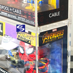 Syp Stackable thiết kế Funko POP Acrylic hiển thị hộp funko pop 2 gói/4inch Kích thước cao trong suốt Acrylic bảo vệ - Product Image 3