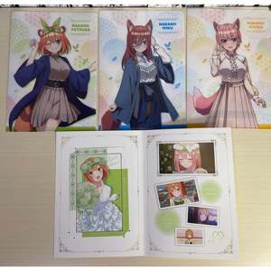 The Quintessential Quintuplets - Juego de Carpetas Transparentes con Bonificación de Película [JAP] - Product Image 2