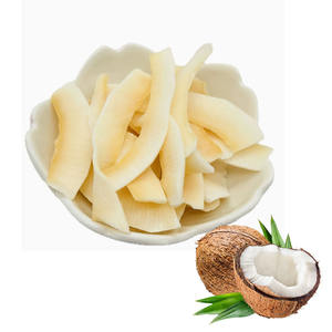 Venta al por Mayor de Rodajas de Coco Liofilizadas, Ingredientes para Hornear, Cereal Mixto, Snacks - Product Image 1