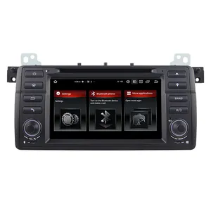 Radio con GPS para coche, reproductor Multimedia con Android 11,0, 7 pulgadas, DVD, DVR, 8 + 320G, para BMW/E46/M3/MG/ZT/Rover 75/318/325/128