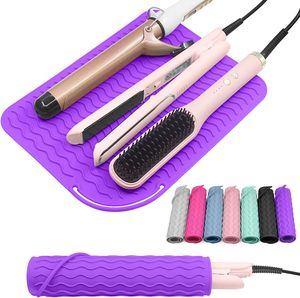 Tappetino in Silicone Professionale Resistente al Calore per Accessori Domestici Ningbo, Custodia Portatile Anti-scottatura per Macchina per Capelli - Product Image 4