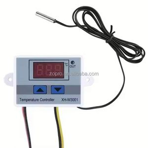 Zopro 220V/1500W Microcomputer Temperature <b>Controller</b> NTC Sensor LCD Digital Temperature Switch Regulator <b>Thermostat</b> XH-W3001 - Product Image 3