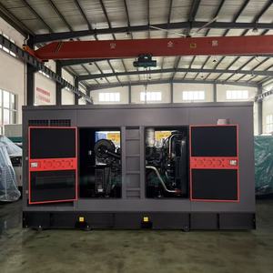 Groupe électrogène silencieux bibo 350KW 400KW 50/60HZ avec moteur et alternateur, alimentation électrique industrielle - Product Image 3