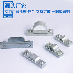 Steel Pipe <b>Clamps</b> Jb Zq4492 4494 4495 Single Double Triple Quadruple Pipe Hydraulic Marine Cable <b>Clamp</b> - Product Image 1