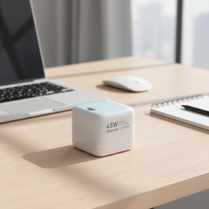 Nouveaux chargeurs muraux rapides PD 45W standard 2025, intelligents, avec 2 ports Type-C pour téléphone portable, chargeur GaN - Product Image 5