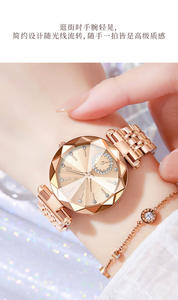 Nuevo Reloj de Pulsera de Acero para Mujer con Esfera Deslumbrante en Estilo de Corte de Diamante - Product Image 2