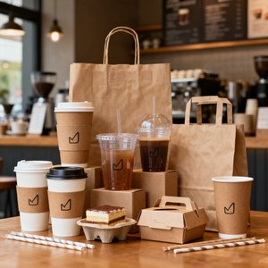 Double Wall Disposable <strong>Paper</strong> Coffee <strong>Cups</strong> with Lids, 8oz 12oz 16oz Heat Insulated <strong>Paper</strong> <strong>Cups</strong> for Cafe, Restaurant, Takeaway - Product Image 6