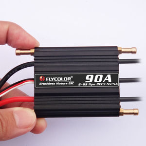 Nuevo ESC FlyColor 2025 Impermeable Sin Escobillas 150A 900A con Refrigeración por Agua 5.5V/5A 2-6s BEC Bidireccional para Barco RC - Product Image 5