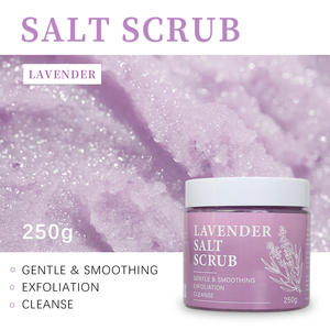 Série de gommages au sel à marque privée : hydratation, nettoyage et exfoliation – Trois senteurs : lavande, rose, mangue - Product Image 2