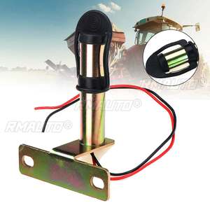 Rotating Flashing <b>Light</b> Amber Tractor Warning Beacon Pole Mount Bracket <b>Light</b> <b>Accessories</b> - Product Image 1