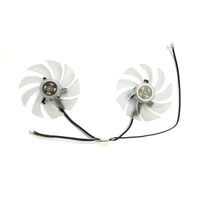 Ventilateur de remplacement pour carte graphique POWERCOLOR Radeon RX6600 6600XT 6650XT Hellhound, FD10015H12D 95MM 4PIN RX6650 6600XT GPU - Product Image 5