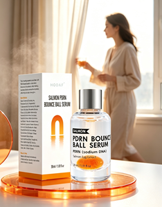 Suero Facial Nutritivo HODAF Salmon PDRN Bounce Ball, Esencia con ADN <span class=keywords><strong>de</strong></span> Salmón, Apoya la Resiliencia <span class=keywords><strong>de</strong></span> la Piel, Cuidado <span class=keywords><strong>de</strong></span> Belleza Diario - Product Image 1
