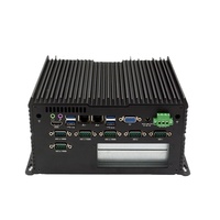 Système Barebone d'Ordinateur Embarqué X86 à Double Cœur, Mini PC Industriel Sans Ventilateur en Stock