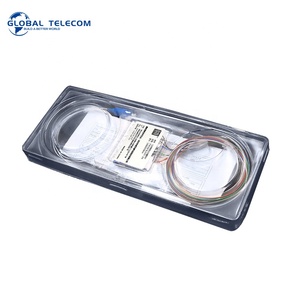 Connecteur mini-tube vert 1x16 PLC SC APC et connecteur SC UPC monomode pour boîtier NAP, coupleur PLC 1x16 - Product Image 3