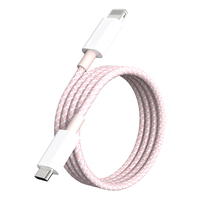 Original 2M MFi-Zertifiziertes USB-C zu Lightning Regenbogen Nylon-Geflochtenes Typ-C zu USB-L Schnelllade-Datenkabel für iPhone iPad