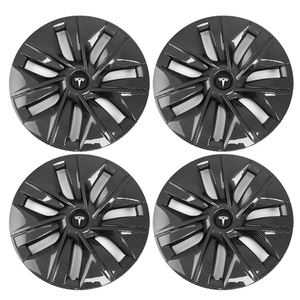 Cache-moyeu de roue de remplacement noir mat aérodynamique de 19 pouces pour Model Y 2020-2023 - Product Image 6