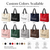 Sac fourre-tout en toile de coton durable pour le quotidien, avec poignée renforcée et soufflet de fond, grande capacité, fabrication OEM professionnelle