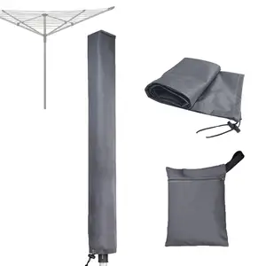 Máy sấy quay Bìa nhà giá rẻ Quay rửa dòng Bìa ROTARY airer bìa với zip