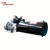 Unité de puissance compacte à vérin horizontal long hydraulique avec distributeur directionnel pour petite station de puissance hydraulique à crochet de levage