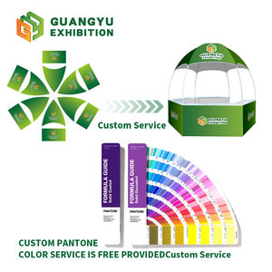 Carpa Hexagonal Promocional de 10x10 Pies con Impresión de Logotipo Personalizado para Ferias Comerciales, Kiosco, Mostrador, Bar de Comida y Bebidas - Product Image 5